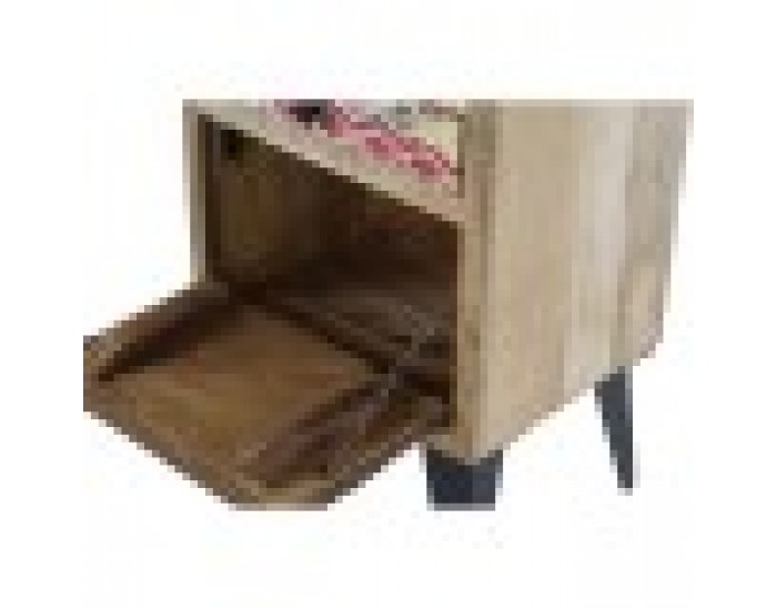 Скрин DKD Home Decor Метал Дърво манго (45 x 35 x 120 cm)