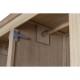 Гардероб за дрехи DKD Home Decor Естествен Бор Дървен MDF 90 x 40 x 180 cm