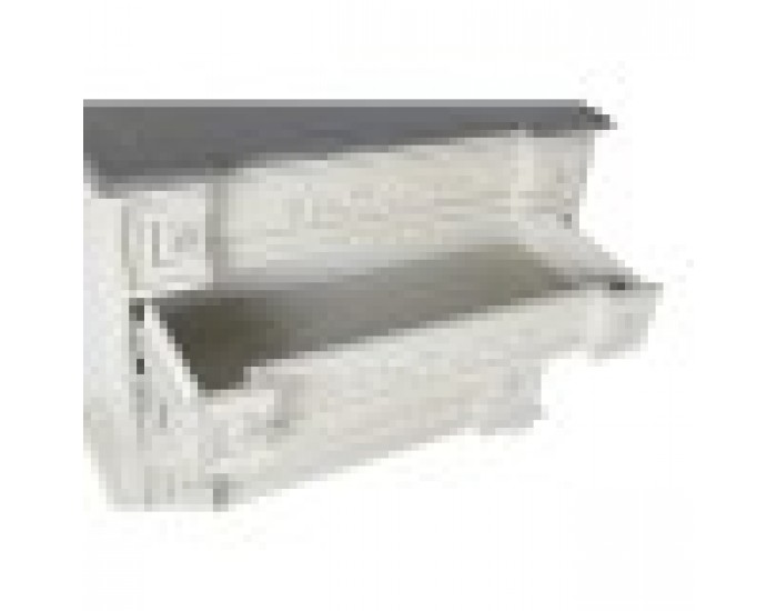 Скрин DKD Home Decor 100 x 50 x 83,5 cm Сив Бежов Тъмно сив Дърво манго Дървен MDF