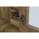 Витрина DKD Home Decor 90 x 40 x 190 cm Кристал Дърво манго