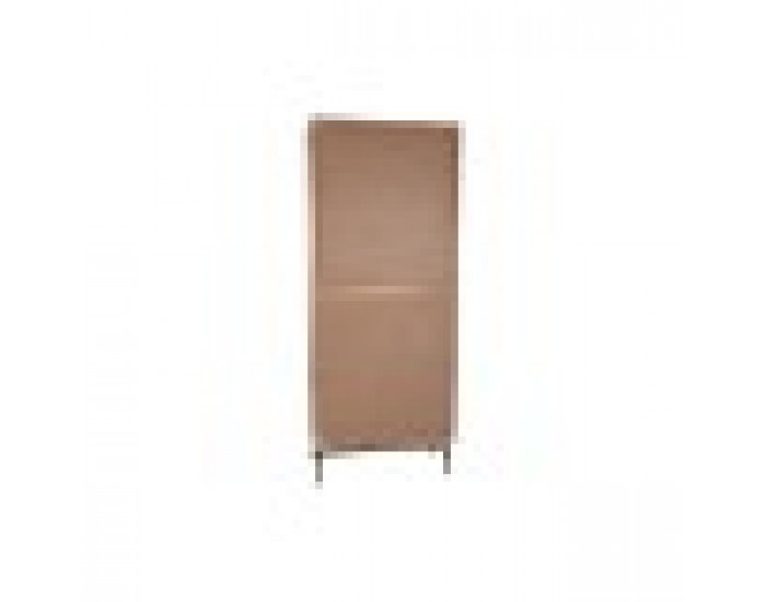 Витрина DKD Home Decor 80 x 40 x 197 cm Кристал Алуминий Aкациево дърво