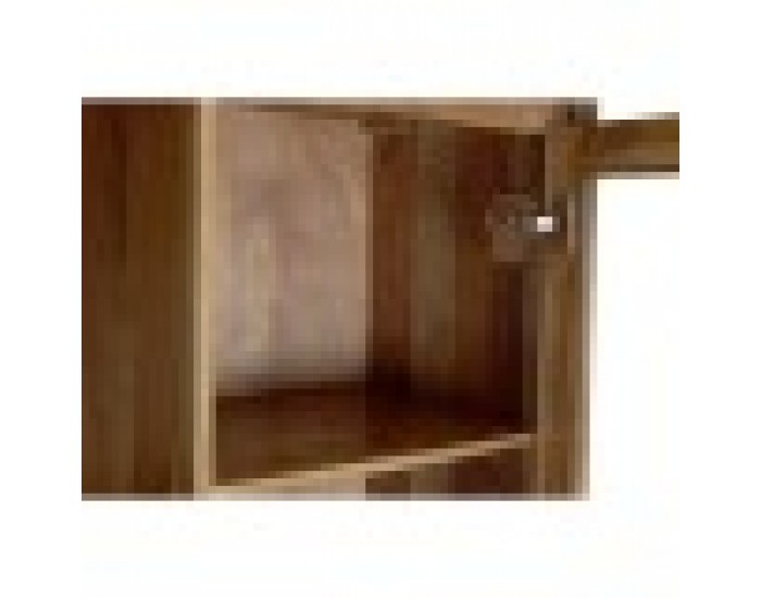 Витрина DKD Home Decor Кристал Aкациево дърво (145 x 40 x 162 cm)