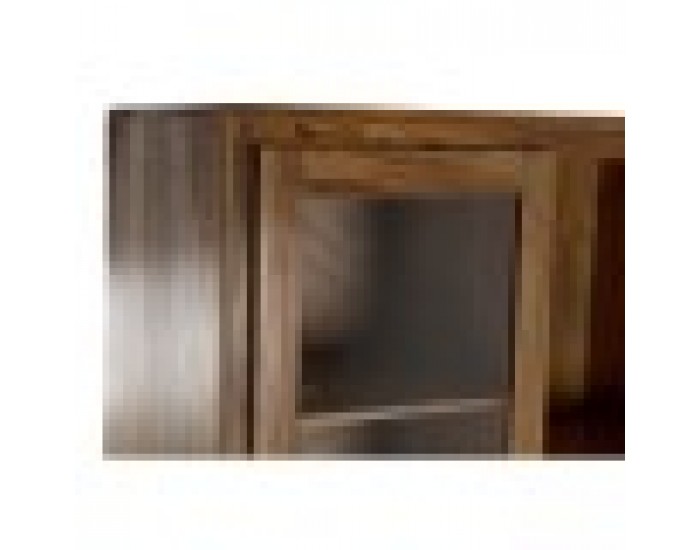 Витрина DKD Home Decor Кристал Aкациево дърво (145 x 40 x 162 cm)