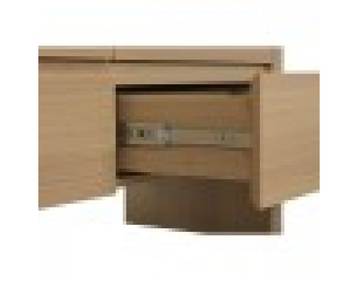 Скрин Home ESPRIT Естествен Светло сив Модерен 120 x 40 x 80 cm