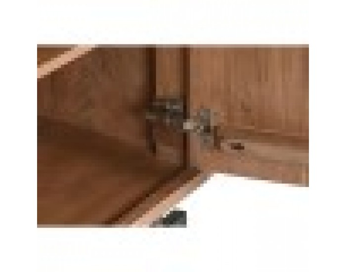 Витрина Home ESPRIT Кристал Aкациево дърво 118 x 45 x 194 cm