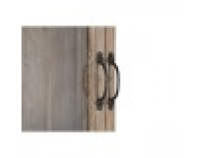 Витрина Home ESPRIT Естествен тиково дърво 76 x 48 x 198 cm