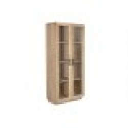 Витрина Home ESPRIT Кристал Дърво манго 80 x 40 x 180 cm - Home esprit