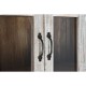 Витрина DKD Home Decor 110 x 45 x 200 cm Кристал Алуминий Дърво манго