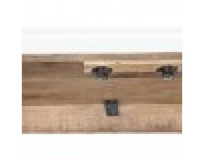 Витрина DKD Home Decor 110 x 45 x 200 cm Кристал Алуминий Дърво манго