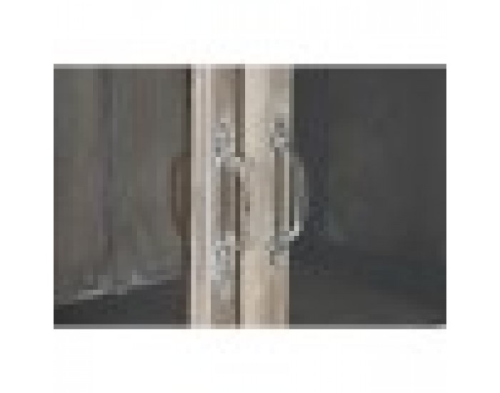 Витрина Home ESPRIT Бял Дърво манго 120 X 44 X 210 cm