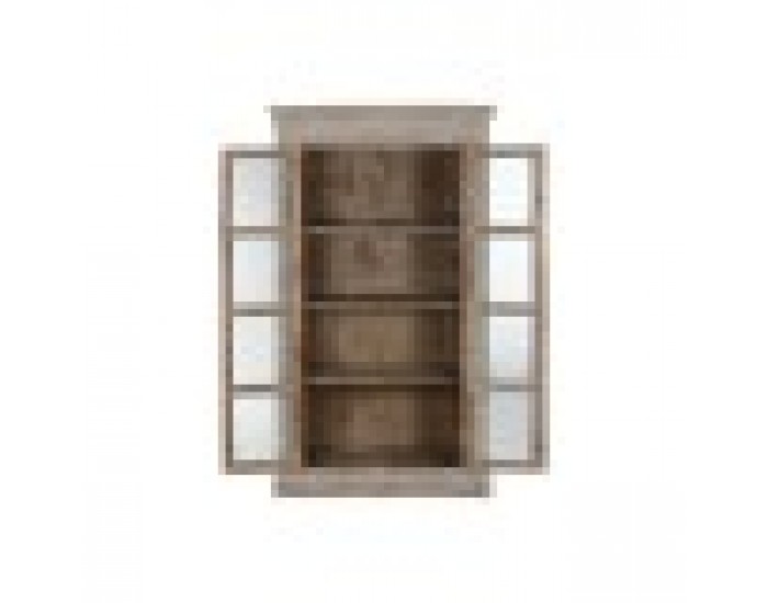 Витрина Home ESPRIT Бял Дърво манго 120 X 44 X 210 cm
