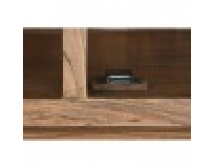 Витрина Home ESPRIT Кафяв Кристал Aкациево дърво 140 x 45 x 180 cm