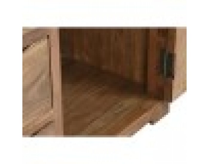 Витрина Home ESPRIT Кафяв Кристал Aкациево дърво 140 x 45 x 180 cm