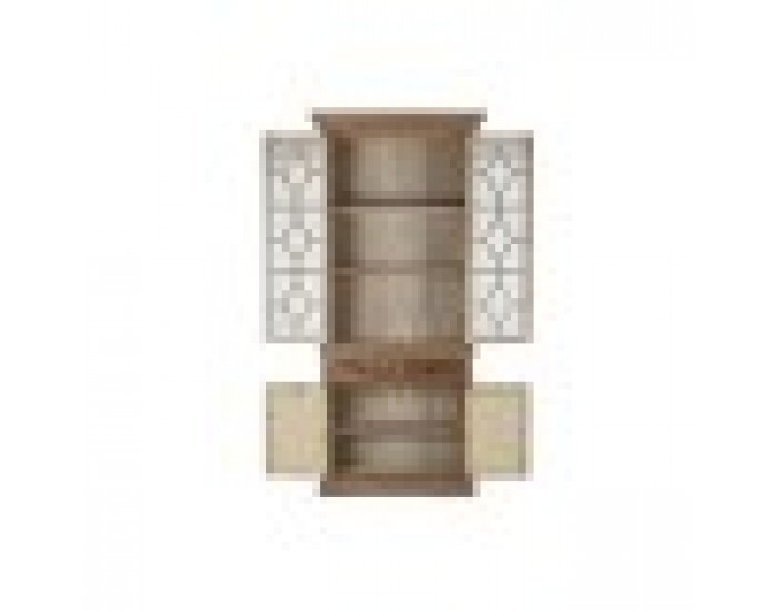 Витрина Home ESPRIT Естествен Рециклирано дърво Бряст 100 X 45 X 220 cm