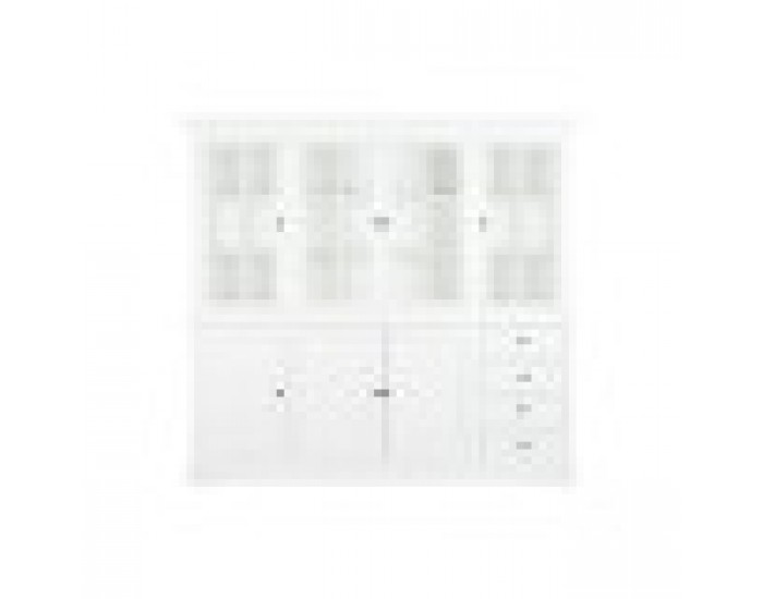 Витрина DKD Home Decor Кристал Дървен MDF 218,4 x 40,6 x 203 cm