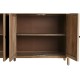 Витрина Home ESPRIT Естествен Кристал Дърво манго 200 x 45 x 230 cm