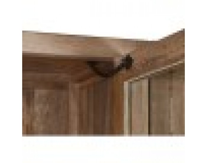 Витрина Home ESPRIT Естествен Кристал Дърво манго 200 x 45 x 230 cm
