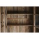 Витрина Home ESPRIT Естествен Кристал Дърво манго 200 x 45 x 230 cm