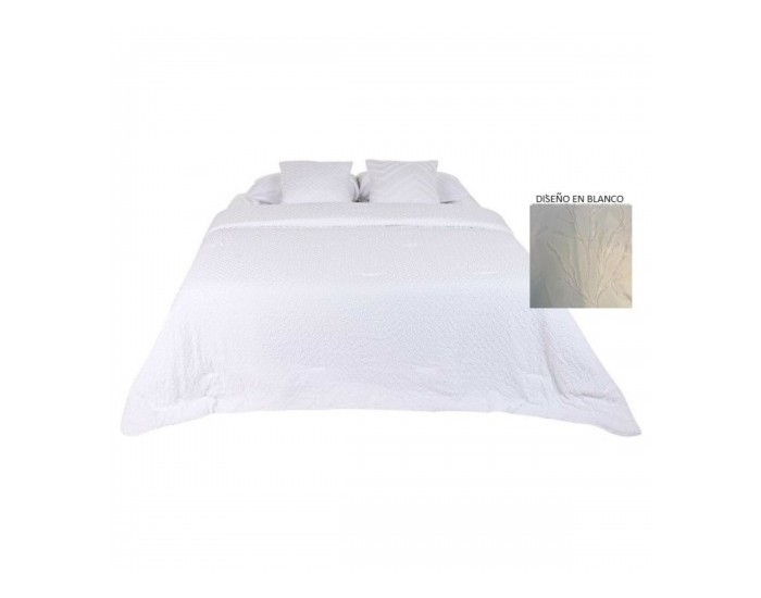Покривка за легло Home ESPRIT Бял 180 x 260 cm