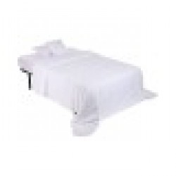 Покривка за легло Home ESPRIT Бял 180 x 260 cm - Cuverturi