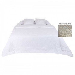 Покривка за легло Home ESPRIT Бял 180 x 260 cm - Cuverturi