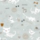 Покривка за легло Panzup Cats 3 (250 x 260 cm) (150 /160 легло)