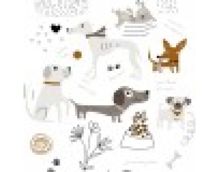 Покривка за легло Panzup Dogs 1 (250 x 260 cm) (150 /160 легло)