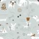 Покривка за легло Panzup Dogs 3 (270 x 260 cm) (180/200 легло)