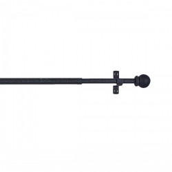 Държач за Перде Stor Planet Cintacor Сфера 70-120 cm Черен Метал - Stor planet