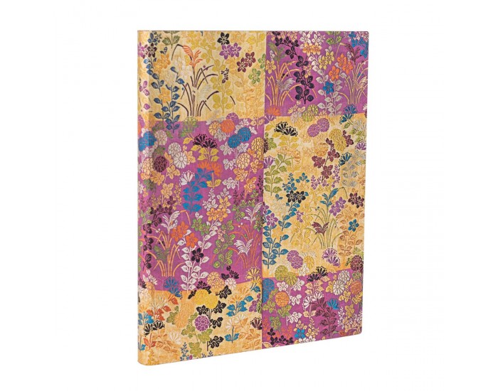 Paperblanks Тефтер Kara-Ori Pink, Ultra, широки редове, мека корица, 88 листа
