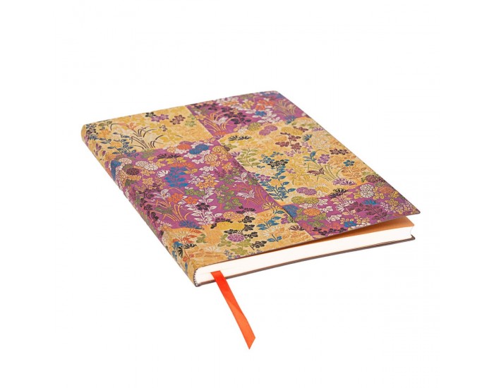 Paperblanks Тефтер Kara-Ori Pink, Ultra, широки редове, мека корица, 88 листа
