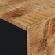 Sonata H Стенен шкаф за баня 38x33x48 см масивно мангово дърво