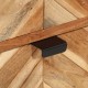 Sonata H Шкаф за баня 40x30x100 см масивно акациево дърво и желязо
