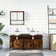 Sonata H Комплект мебели за баня от 3 части, опушен дъб, инженерно дърво