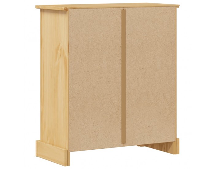 Sonata H Шкаф за баня Corona 70x33x80 см бор масив