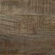 Sonata H Огледало за баня 50x2,5x70 cm Масивно дърво Манго