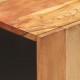Sonata H Стенен шкаф за баня 38x33x48 см масивно акациево дърво
