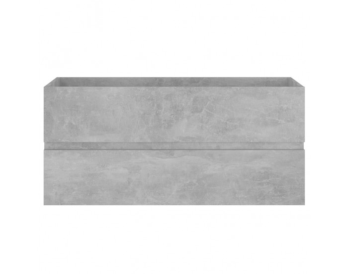 Sonata H Долен шкаф за мивка, бетонно сив, 100x38,5x45см инженерно дърво