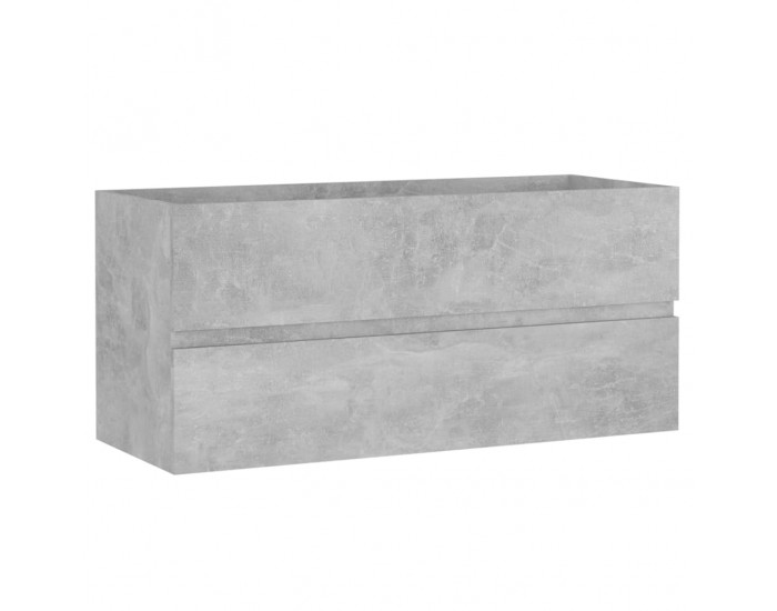 Sonata H Долен шкаф за мивка, бетонно сив, 100x38,5x45см инженерно дърво