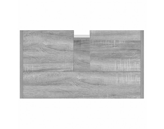 Sonata H Шкаф за баня, сив сонома, 60x33x60 см, инженерно дърво