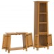 Sonata Set mobilier de baie, 2 piese, lemn masiv de pin