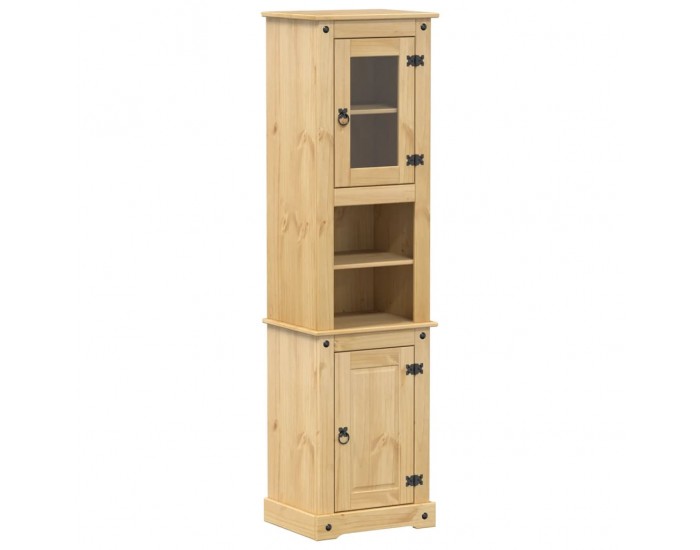 Sonata H Шкаф за баня Corona 50x40x185 см бор масив