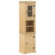 Sonata H Шкаф за баня Corona 50x40x185 см бор масив