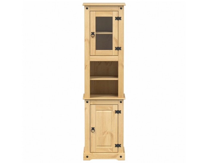 Sonata H Шкаф за баня Corona 50x40x185 см бор масив