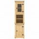 Sonata H Шкаф за баня Corona 50x40x185 см бор масив
