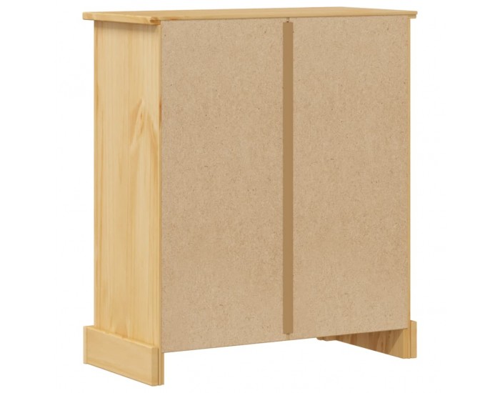 Sonata H Шкаф за баня Corona 70x33x80 см бор масив
