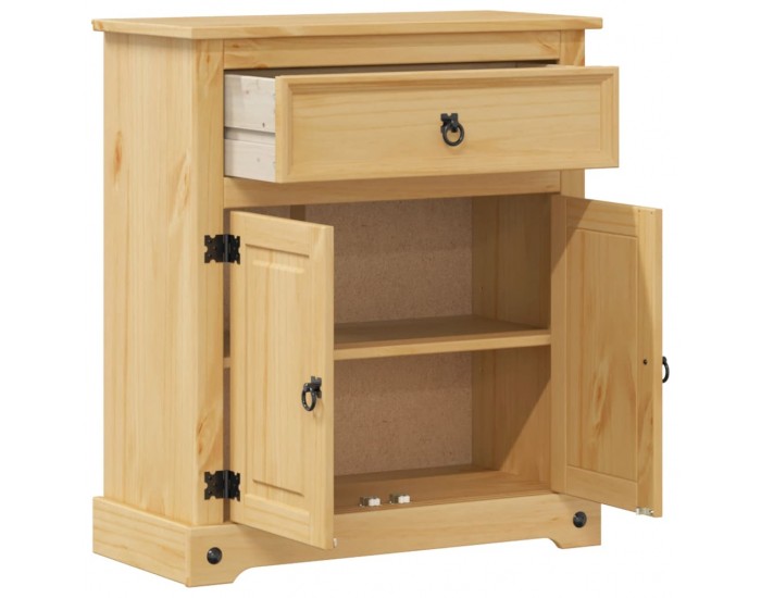 Sonata H Шкаф за баня Corona 70x33x80 см бор масив