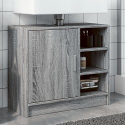 Sonata H Шкаф за мивка, сив сонома, 63x29x55 см, инженерно дърво - Seturi