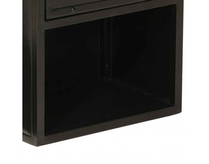 Sonata H Шкаф за баня 40x27x90 см масивно мангово дърво