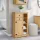 Sonata H Шкаф за баня Corona 70x33x110 см бор масив